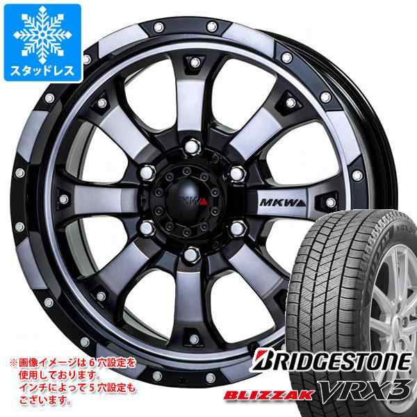 スタッドレスタイヤ ブリヂストン ブリザック VRX3 225/65R17 102Q ＆ MKW MK-46 7.5-17  タイヤホイール4本セット225/65-17 BRIDGESTONE BLIZZAK VRX3の通販はau PAY マーケット - タイヤ1番 | au  PAY マーケット－通販サイト