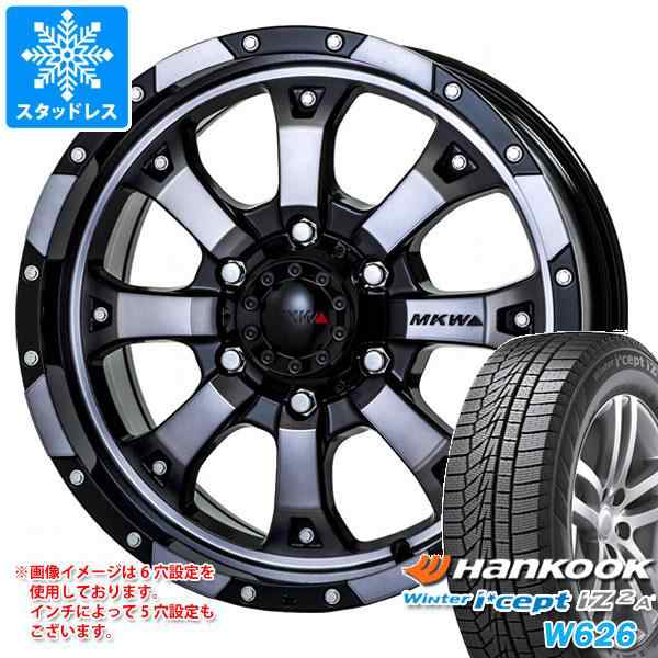 スタッドレスタイヤ ハンコック ウィンターアイセプト IZ2エース W626 225/60R17 103T XL ＆ MKW MK-46 7.5-17 タイヤホイール4本セット2の通販は