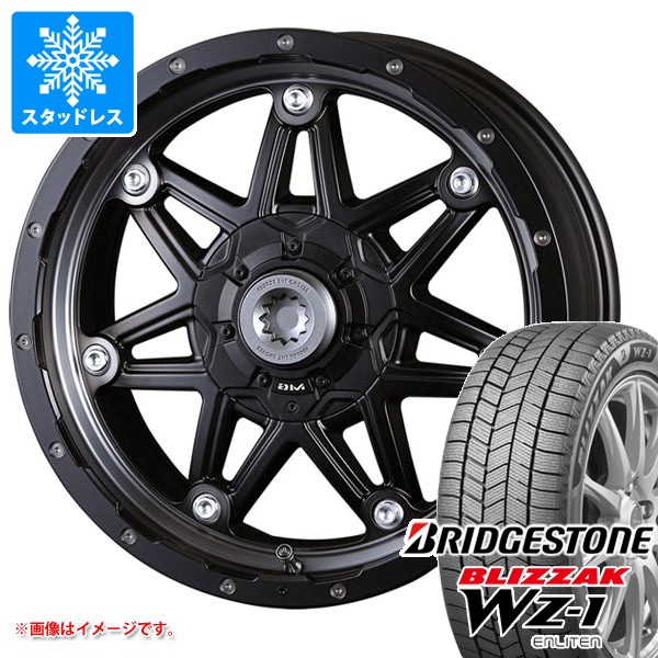 スタッドレスタイヤ ブリヂストン ブリザック WZ-1 265/65R17 112Q 2025年10月発売サイズ ＆ クリムソン MG ライカン 8.0-17 タイヤホイール4本セット265/65-17 BRIDGESTONE BLIZZAK WZ-1 160,200円