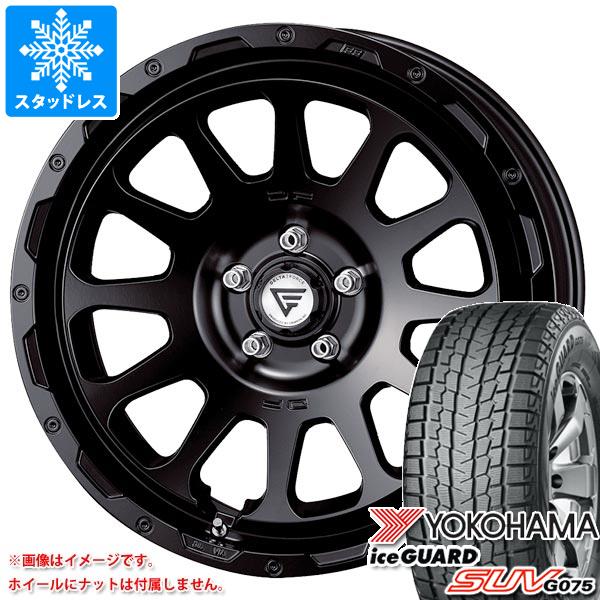 トヨタ ランドクルーザー250用 スタッドレス ヨコハマ アイスガード SUV G075 265/70R18 116T XL デルタフォース オーバル タイヤホイール4本セット
