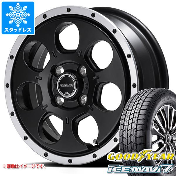 スズキ ハスラー用 2026年製 スタッドレス グッドイヤー アイスナビ7 165/60R15 77Q ロードマックス WO-7 タイヤホイール4本セット 60,170円