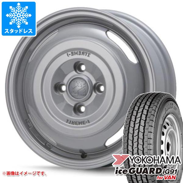 サクシード プロボックス 160系用 スタッドレス ヨコハマ アイスガード iG91 バン 165/80R14 97/95N (165R14 8PR相当) MLJ エクストリームJ ジャーニー タイヤホイール4本セットの通販は