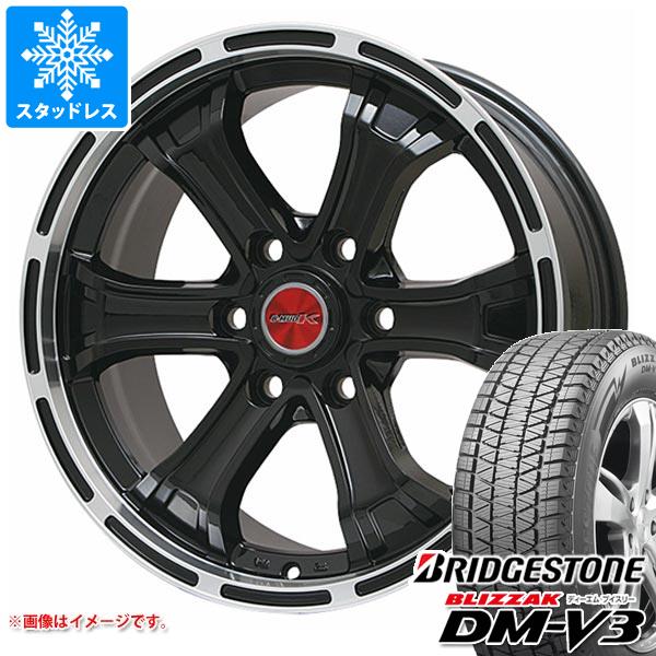 ランドクルーザー300用 スタッドレス ブリヂストン ブリザック DM-V3 265/65R18 116Q XL B マッド K タイヤホイール4本セット 111,400円