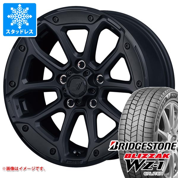 ミツビシ アウトランダー GF/GG系用 スタッドレス ブリヂストン ブリザック WZ-1 225/65R17 102Q ジェップセン MJCR 216 タイヤホイール4本セット