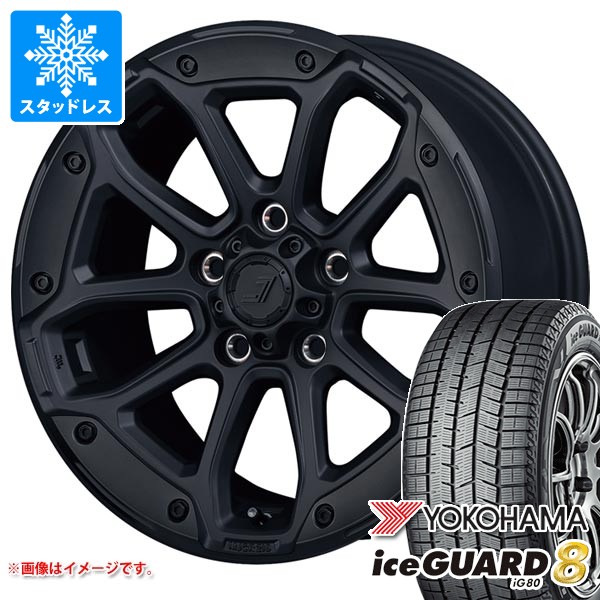 ミツビシ デリカD5用 スタッドレス ヨコハマ アイスガードエイト iG80 225/65R17 102Q ジェップセン MJCR 216 タイヤホイール4本セット