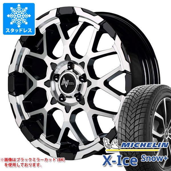2026年製 スタッドレスタイヤ ミシュラン エックスアイススノープラス 235/55R18 104H XL ＆ ナイトロパワー M28 バレット 7.0-18 タイヤホイール4本セット235/55-18 MICHELIN X-ICE SNOW+ 140,700円