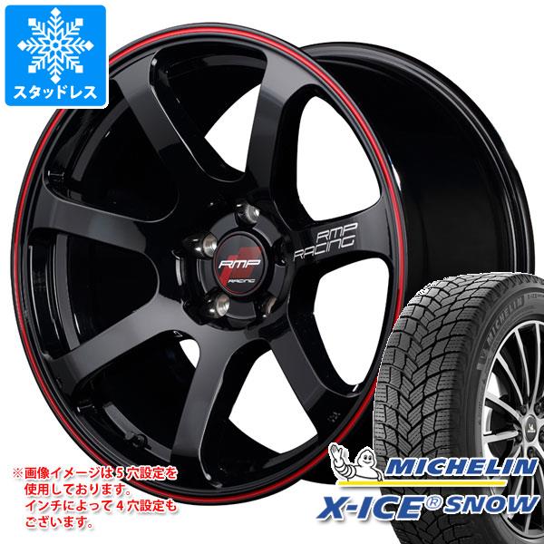 スタッドレスタイヤ ミシュラン エックスアイススノー 225/55R18 102H XL ＆ RMP レーシング R07 8.0-18 タイヤホイール4本セット225/55-18 MICHELIN X-ICE SNOWの通販は