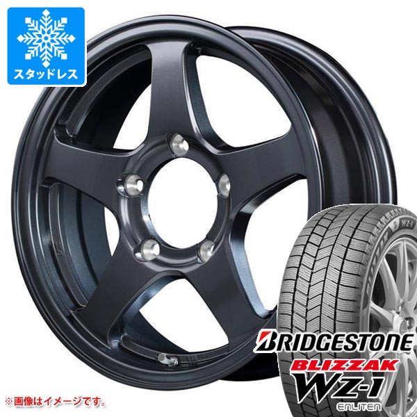 スズキ ジムニー用 スタッドレス ブリヂストン ブリザック WZ-1 175/80R16 91Q 2025年10月発売サイズ オフパフォーマー RT-5Nプラス2 タイヤホイール4本セット 87,505円