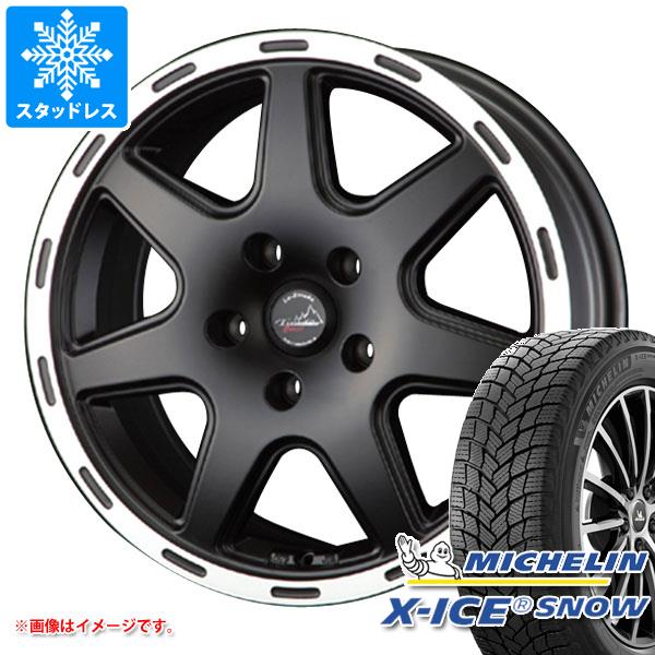 ジープ レネゲード BU/BV系用 スタッドレス ミシュラン エックスアイススノー 215/65R16 102T XL ラ・ストラーダ ティラード クロス タイヤホイール4本セット