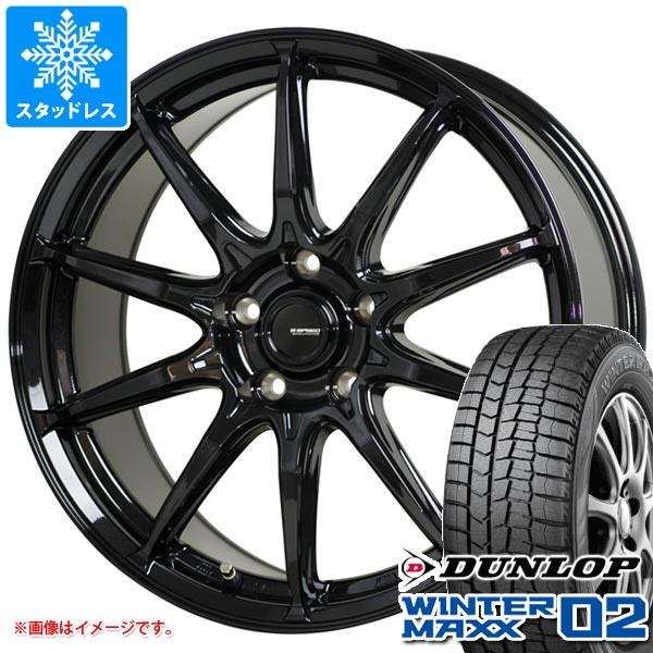 スタッドレスタイヤ ダンロップ ウインターマックス02 WM02 175/60R14 79Q ＆ ジースピード G-05 5.5-14 タイヤホイール4本セット175/60-14 DUNLOP WINTER MAXX 02 WM02の通販は 90,500円