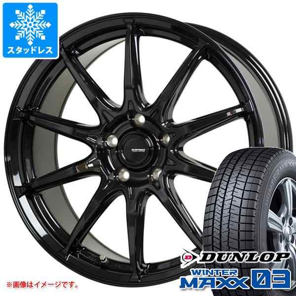 スタッドレスタイヤ ダンロップ ウインターマックス03 WM03 145/80R13 75Q ＆ ジースピード G-05 4.0-13  タイヤホイール4本セット145/80-｜au PAY マーケット