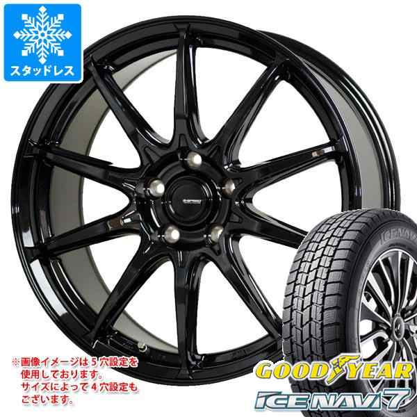 2022年製 スタッドレスタイヤ グッドイヤー アイスナビ7 215/65R16 98Q ＆ ジースピード G-05 6.5-16 タイヤホイール 4本セット215/65-16 の通販はau PAY マーケット - タイヤ1番