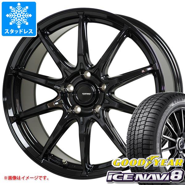 スタッドレスタイヤ グッドイヤー アイスナビ8 165/65R14 79Q ＆ ジースピード G-05 タイヤホイール4本セット165/65-14 GOODYEAR ICE NAVI 8