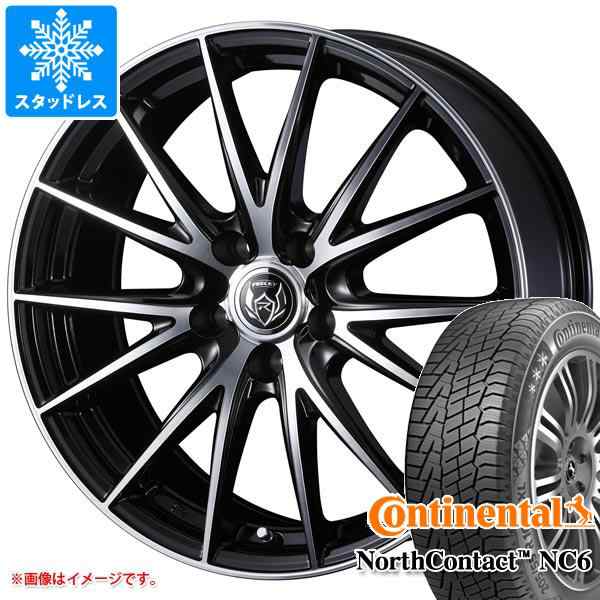 スタッドレスタイヤ コンチネンタル ノースコンタクト NC6 225/50R17 98T XL ＆ ライツレー VS 7.0-17  タイヤホイール4本セット225/50-17｜au PAY マーケット