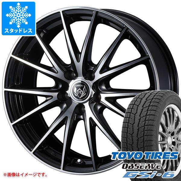 トヨタ クラウンエステート AZSH38用 スタッドレス トーヨー オブザーブ GSi-6 235/55R19 101Q ライツレー VS タイヤホイール4本セット