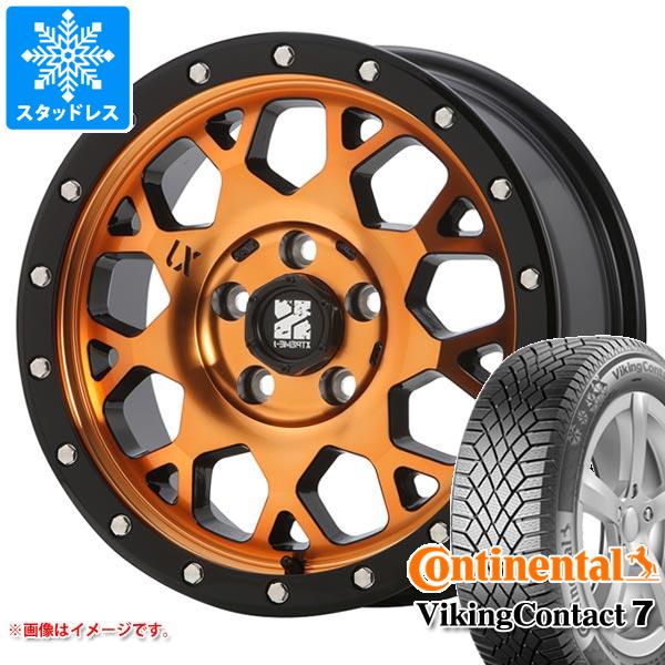 デリカD5用 スタッドレス コンチネンタル バイキングコンタクト7 215/70R16 100T MLJ エクストリームJ XJ04 タイヤホイール4本セットの通販は