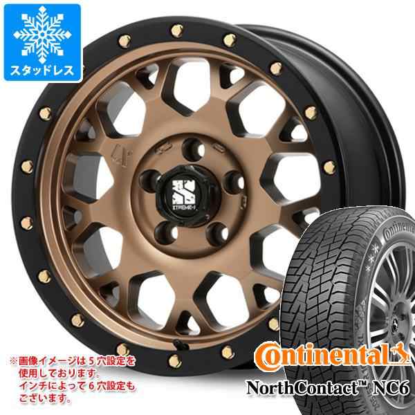 スタッドレスタイヤ コンチネンタル ノースコンタクト NC6 235/65R17 108T XL ＆ MLJ エクストリームJ XJ04 7.0-17  タイヤホイール4本セの通販はau PAY マーケット タイヤ1番 au PAY マーケット－通販サイト