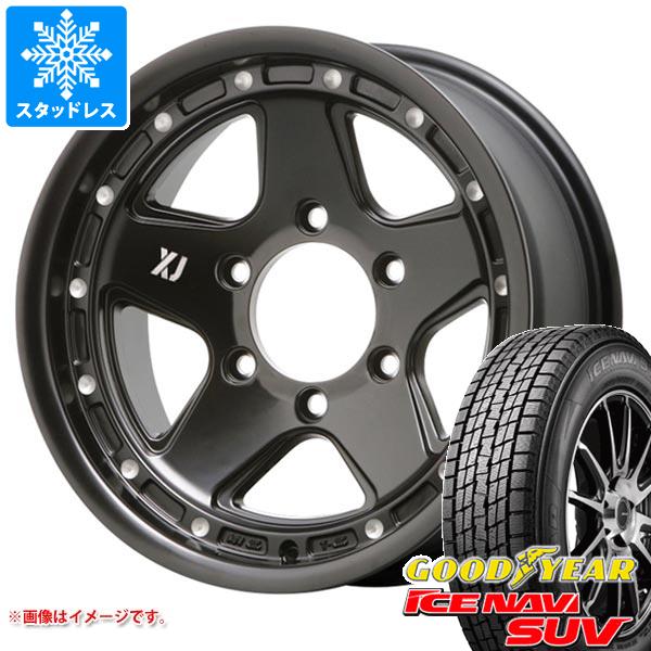 スタッドレスタイヤ グッドイヤー アイスナビ SUV 275/70R16 114Q ＆ MLJ エクストリームJ XJ05 8.0-16 タイヤホイール4本セット275/70-16 GOODYEAR ICE NAVI SUV