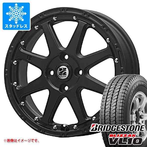 スタッドレスタイヤ ブリヂストン ブリザック VL10 145/80R12 80/78N (145R12 6PR相当) ＆ MLJ エクストリームJ  4.0-12 タイヤホイール4の通販はau PAY マーケット - タイヤ1番