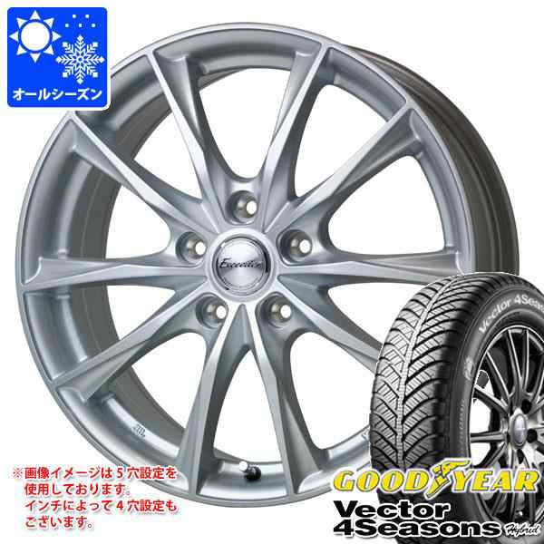 オールシーズン 215/65R16 98H グッドイヤー ベクター 4シーズンズ ハイブリッド エクシーダー E06 6.5-16  タイヤホイール4本セット｜au PAY マーケット