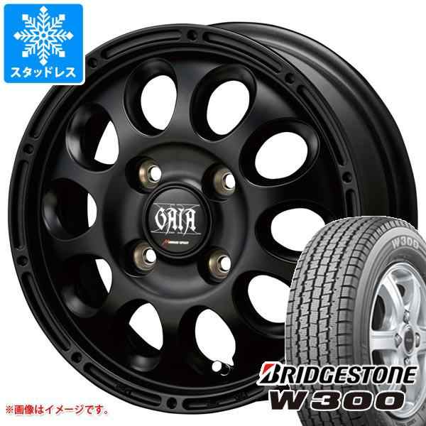 エブリイバン DA17V用 2024年製 スタッドレス ブリヂストン W300 145/80R12 80/78N (145R12 6PR相当) ガイア  クロス タイヤホイール4本セットの通販はau PAY マーケット - タイヤ1番 | au PAY マーケット－通販サイト