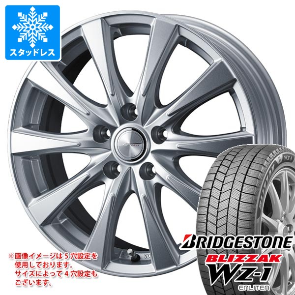 スタッドレスタイヤ ブリヂストン ブリザック WZ-1 235/60R18 107Q XL ＆ ジョーカー スピリッツ 8.0-18 タイヤホイール4本セット235/60-18 BRIDGESTONE BLIZZAK WZ-1