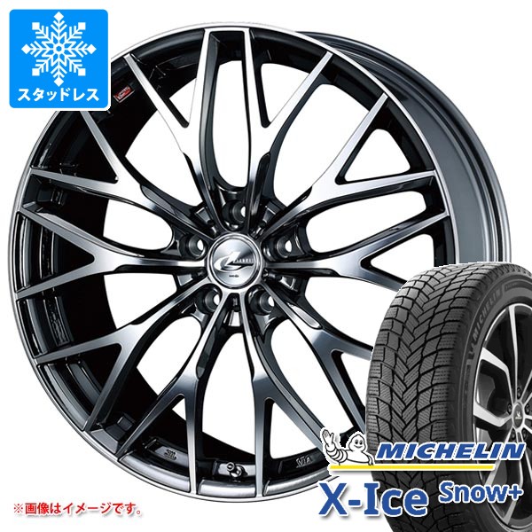 トヨタ 40系アルファード用 2026年製 スタッドレス ミシュラン エックスアイススノープラス 225/55R19 103H XL レオニス MX タイヤホイール4本セット 152,000円