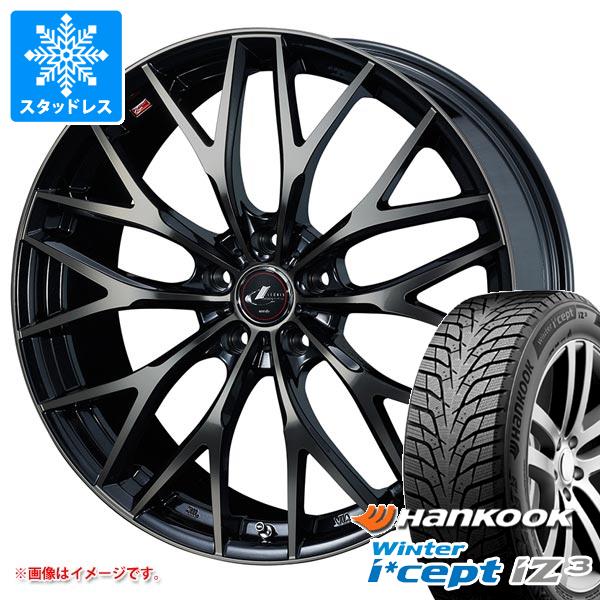 40系アルファード用 スタッドレス ハンコック ウィンターアイセプト iZ3 X for SUV W636A 225/55R19 103T XL レオニス MX タイヤホイール4本セット