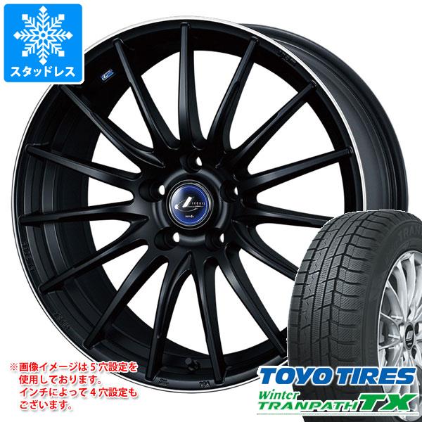 スタッドレスタイヤ トーヨー ウィンタートランパス TX 235/60R18 107Q XL ＆ レオニス ナヴィア 05 8.0-18 タイヤホイール4本セット235/60-18 TOYO Winter TRANPATH TX
