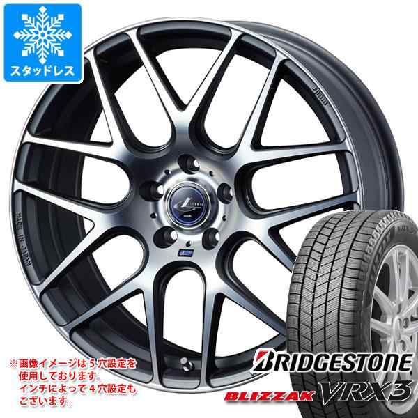 クロストレック GU系用 スタッドレス ブリヂストン ブリザック VRX3 225/60R17 99Q レオニス ナヴィア 06 タイヤホイール4本セットの通販はau  PAY マーケット タイヤ1番 au PAY マーケット－通販サイト