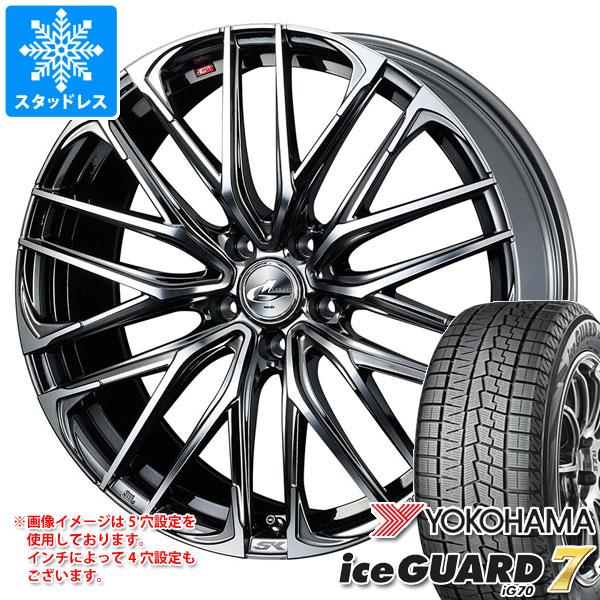 スタッドレスタイヤ ヨコハマ アイスガードセブン iG70 185/55R16 83Q ＆ レオニス SK 6.0-16 タイヤホイール4本セット185/55-16 YOKOHAMA iceGUARD 7 iG70の通販は