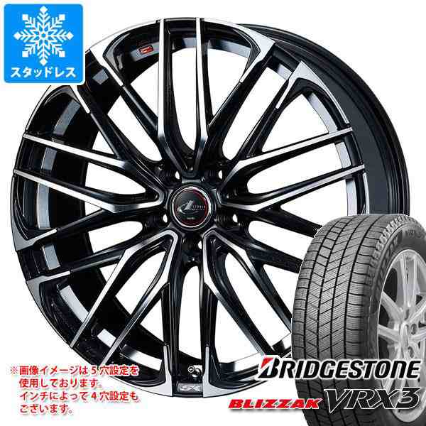 スタッドレスタイヤ ブリヂストン ブリザック VRX3 195/45R16 80Q ＆ レオニス SK 6.0-16 タイヤホイール4本セット195/45-16  BRIDGESTONEの通販はau PAY マーケット タイヤ1番 au PAY マーケット－通販サイト