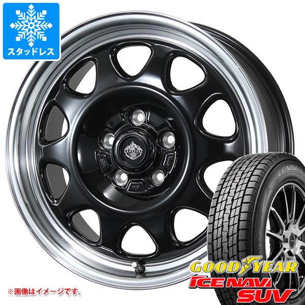 デリカD:5用 スタッドレス グッドイヤー アイスナビ SUV 225/70R16 103Q ランドフット SWZ タイヤホイール4本セット