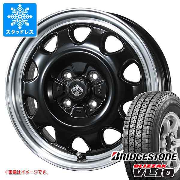 スタッドレスタイヤ ブリヂストン ブリザック VL10 145/80R12 80/78N (145R12 6PR相当) ＆ ランドフット SWZ  3.5-12 タイヤホイール4本セの通販はau PAY マーケット - タイヤ1番