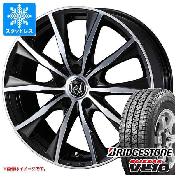 スタッドレスタイヤ ブリヂストン ブリザック VL10 145/80R12 80/78N (145R12 6PR相当) ＆ ライツレー MG  4.0-12 タイヤホイール4本セッの通販はau PAY マーケット - タイヤ1番