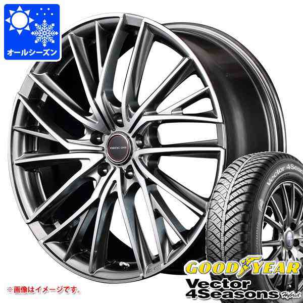 オールシーズン 225/45R17 91H グッドイヤー ベクター 4シーズンズ ハイブリッド ヴァーテックワン ヴァルチャー 7.0-17  タイヤホイール4｜au PAY マーケット