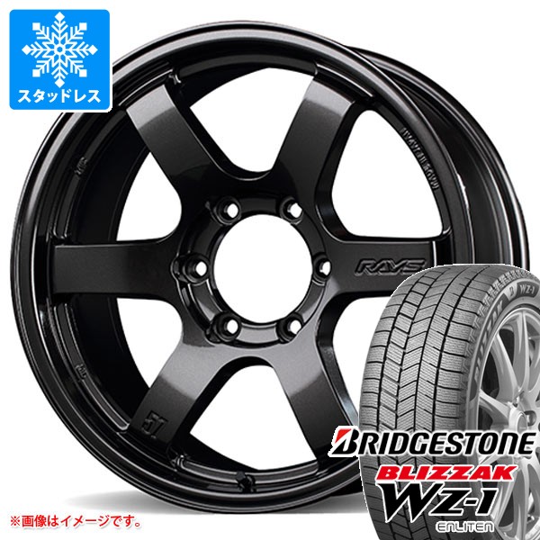 トヨタ ランドクルーザー250用 スタッドレス ブリヂストン ブリザック WZ-1 265/65R18 116Q XL 2025年10月発売サイズ レイズ グラムライツ 57DR-X タイヤホイール4本セット