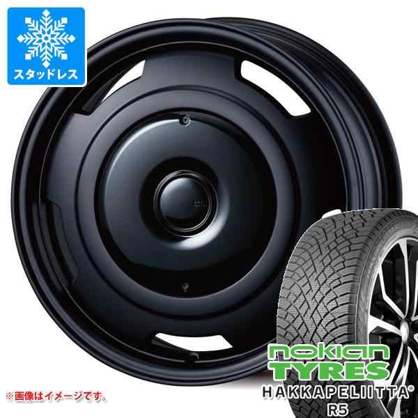 フィアット 500X 334系用 スタッドレス ノキアン ハッカペリッタ R5 215/60R16 99R XL コレクティブライン ビター タイヤホイール4本セッの通販は