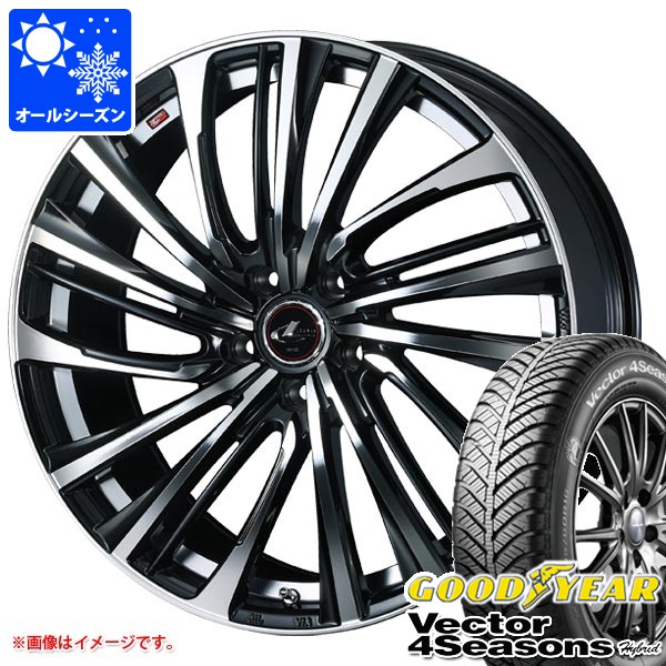 オールシーズン 175/60R16 82H グッドイヤー ベクター 4シーズンズ ハイブリッド レオニス FS 6.0-16 タイヤホイール4本セット