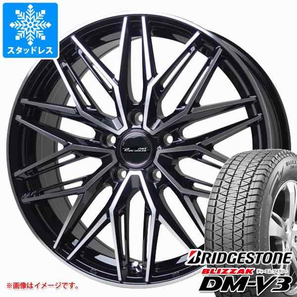 スタッドレスタイヤ ブリヂストン ブリザック DM-V3 225/65R18 103Q ＆ プレシャス アスト M3 7.5-18 タイヤホイール4本セット225/65-18 の通販は