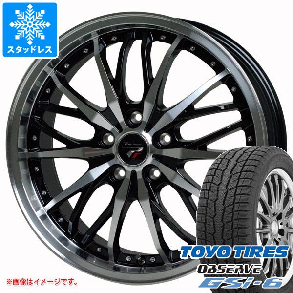 スタッドレスタイヤ トーヨー オブザーブ GSi-6 225/60R18 100Q ＆ プレシャス HM-3 8.0-18 タイヤホイール4本セット225/60-18 TOYO OBSERVE GSi-6