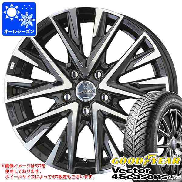 オールシーズン 195/65R15 91H グッドイヤー ベクター 4シーズンズ ハイブリッド スマック レジーナ 6.0-15 タイヤホイール 4本セットの通販はau PAY マーケット - タイヤ1番 | au PAY マーケット－通販サイト