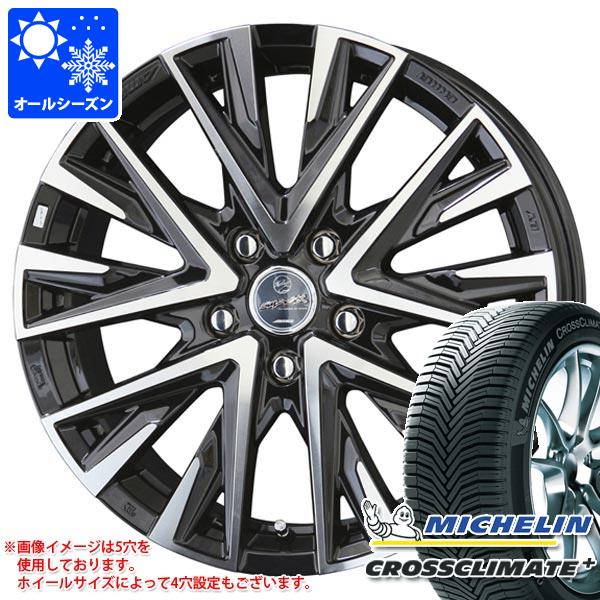 オールシーズン 205/65R15 99V XL ミシュラン クロスクライメートプラス スマック レジーナ 6.0-15 タイヤホイール4本セット