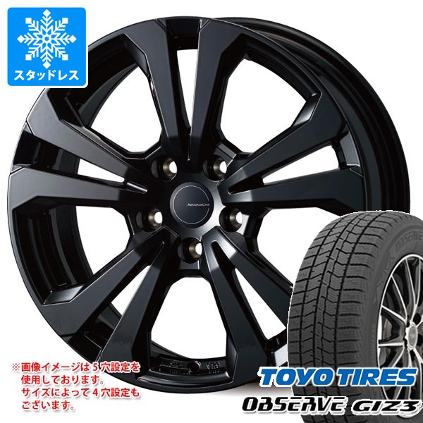 BMW F70 1シリーズ用 スタッドレス トーヨー オブザーブ ギズ3 205/60R16 96Q XL アドバンスライン SV-1 タイヤホイール4本セット