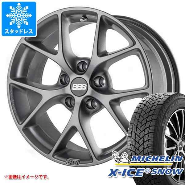 サントスピンク X-ICE メルセデスベンツ W213 Eクラス用 スタッドレス ミシュラン エックスアイススノー 225/55R17 101H XL  BBS SX