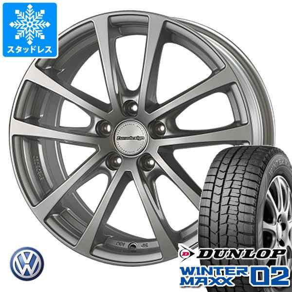 VW ゴルフ6用 スタッドレス ダンロップ ウインターマックス02 WM02 205/55R16 91Q ユーロデザイン フォックス RF タイヤ ホイール4本セッの通販はau PAY マーケット - タイヤ1番