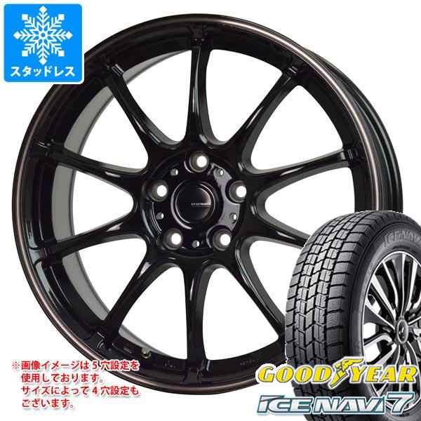 スタッドレスタイヤ グッドイヤー アイスナビ7 215/60R17 96Q ＆ ジースピード P-07 7.0-17 タイヤホイール4本セット215/60-17  GOODYEAR の通販はau PAY マーケット - タイヤ1番 | au PAY マーケット－通販サイト