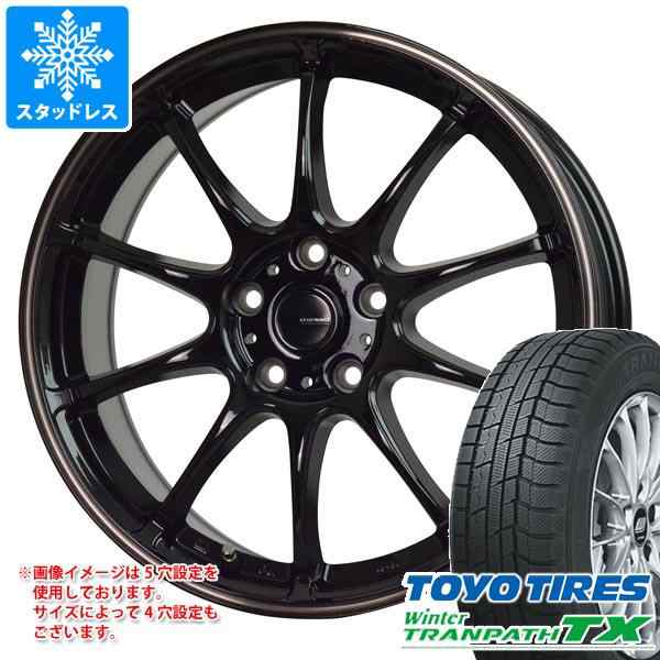 【再出品】215/70R16 トーヨー スタッドレスタイヤ・ホイール 4本セット外側ボルト穴の周囲