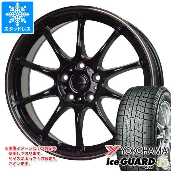 スタッドレスタイヤ ヨコハマ アイスガードシックス iG60 205/65R16 95Q ＆ ジースピード P-07 6.5-16 タイヤホイール 4本セット205/65-16の通販はau PAY マーケット - タイヤ1番 | au PAY マーケット－通販サイト