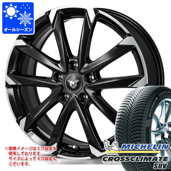 オールシーズン 235/60R18 103V ミシュラン クロスクライメート SUV AO アウディ承認 モンツァジャパン JPスタイル MJ-V 7.5-18 タイヤホイール4本セット